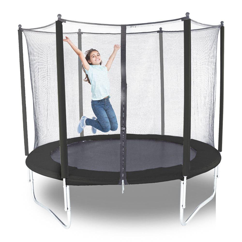 Trampolín Star Toys de 8 Pies - Negro