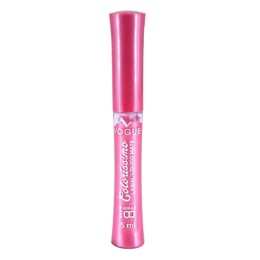 Labial Líquido Vogue Colorissimo Carmín