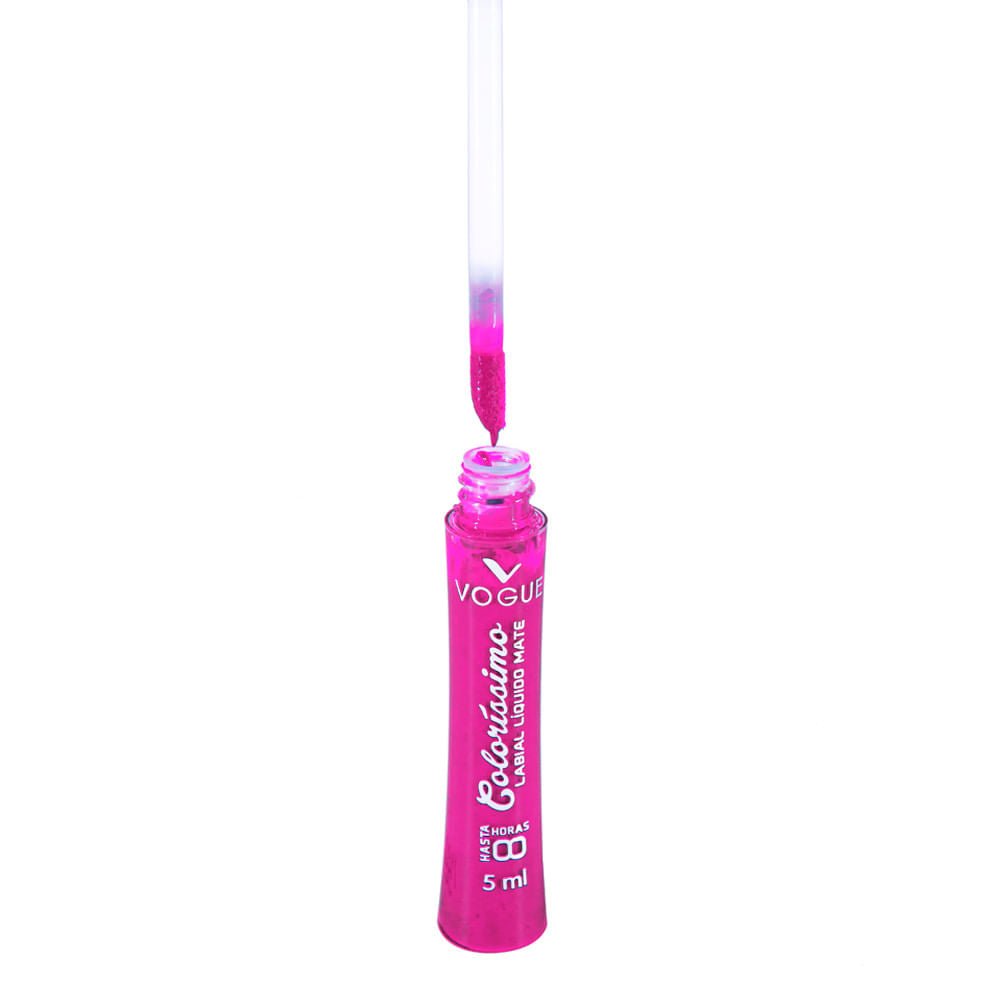 Labial Líquido Vogue Colorissimo Rosa Pop