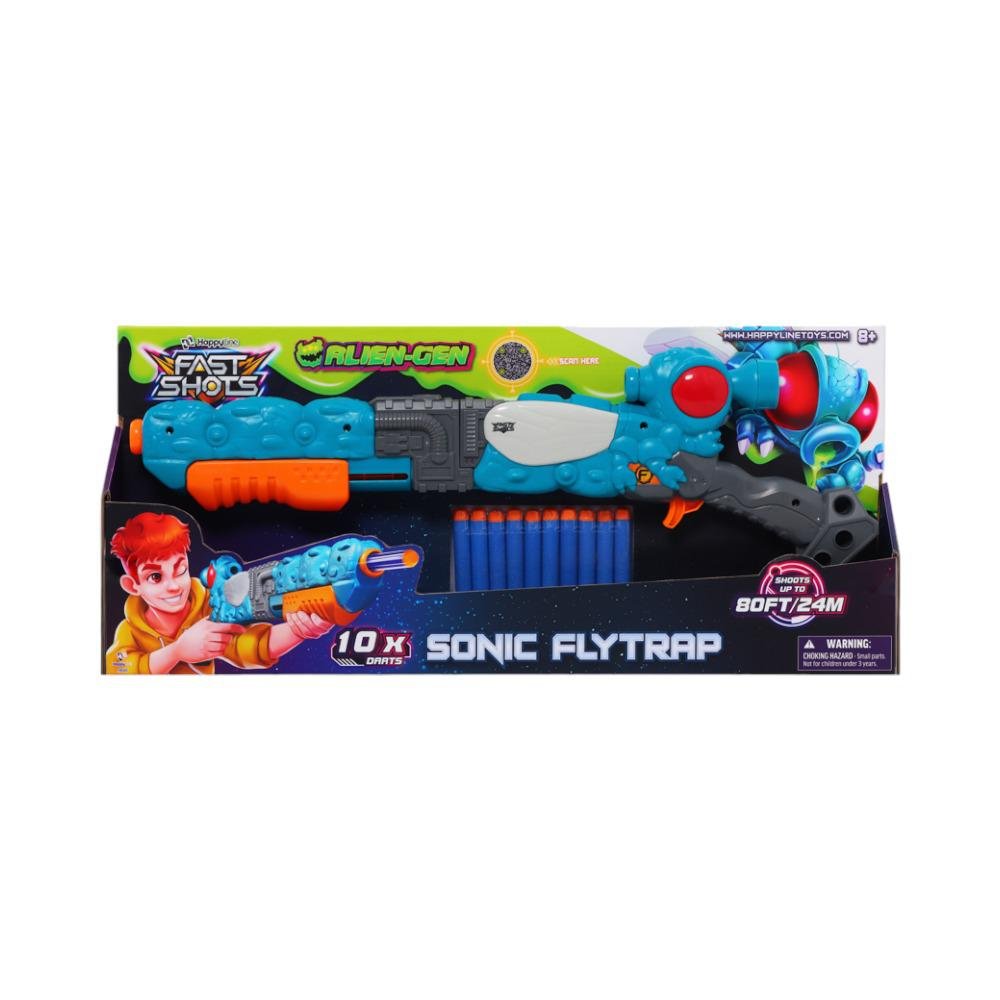 Lanzador Con 10 Dardos Fast Shots