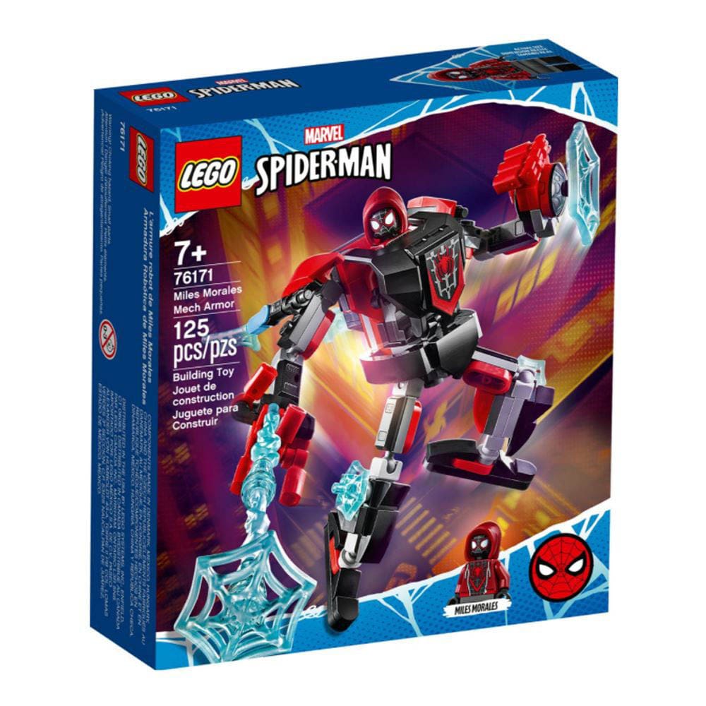 Lego Armadura Robótica Miles Morales 125 piezas