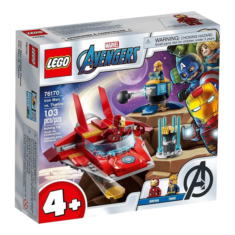 Lego Super Heroes Iron Man Vs Thanos 103 piezas
