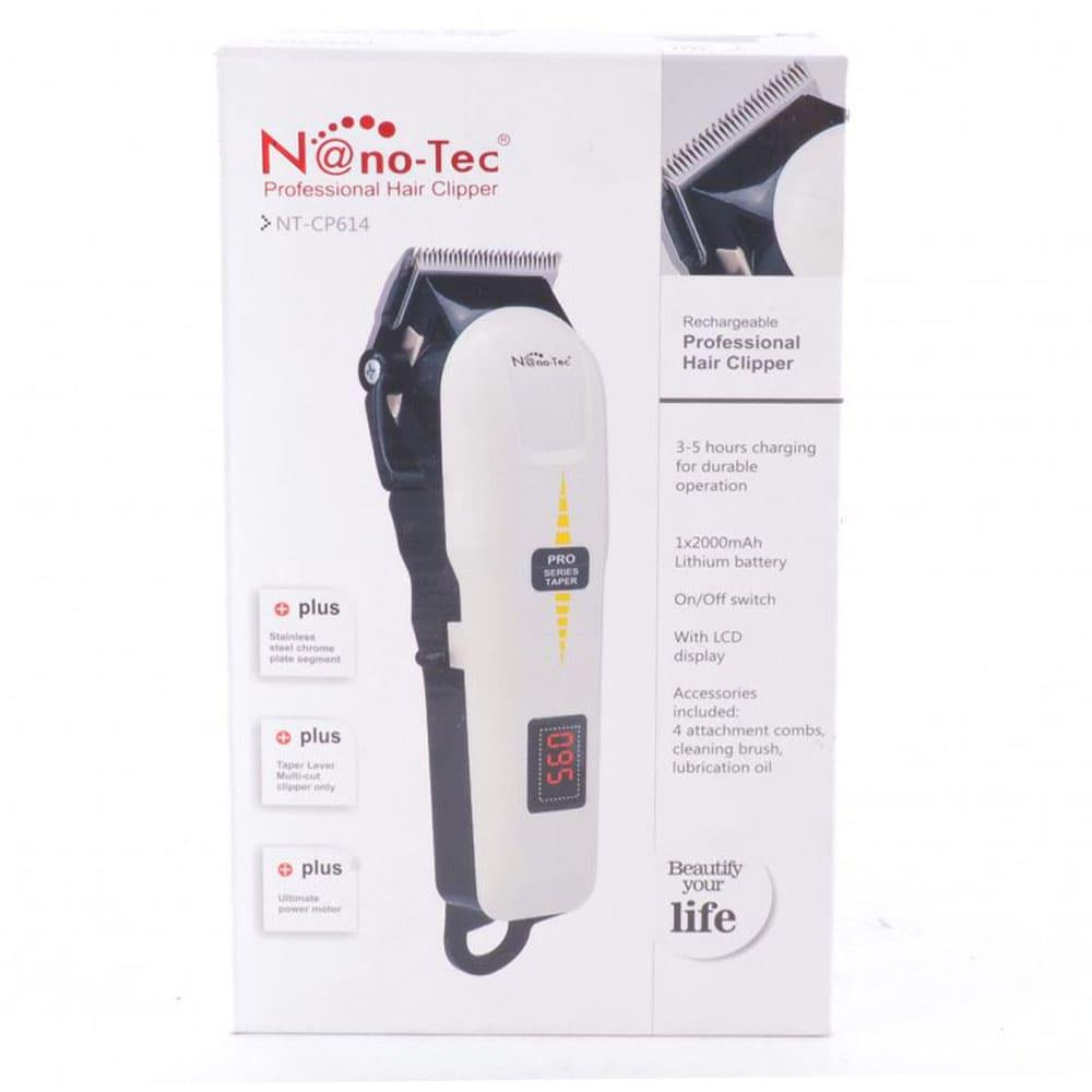 Maquina Inalámbrica de Cortar Cabello Nano-Tec