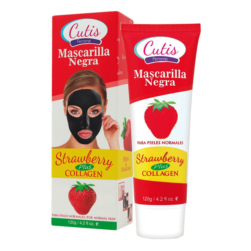 Mascarilla Facial Nevada Fresa y Colageno 120 g