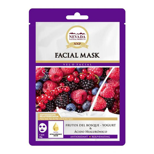 Mascarilla Facial Nevada Frutos de Bosque - Yogurt 30 g