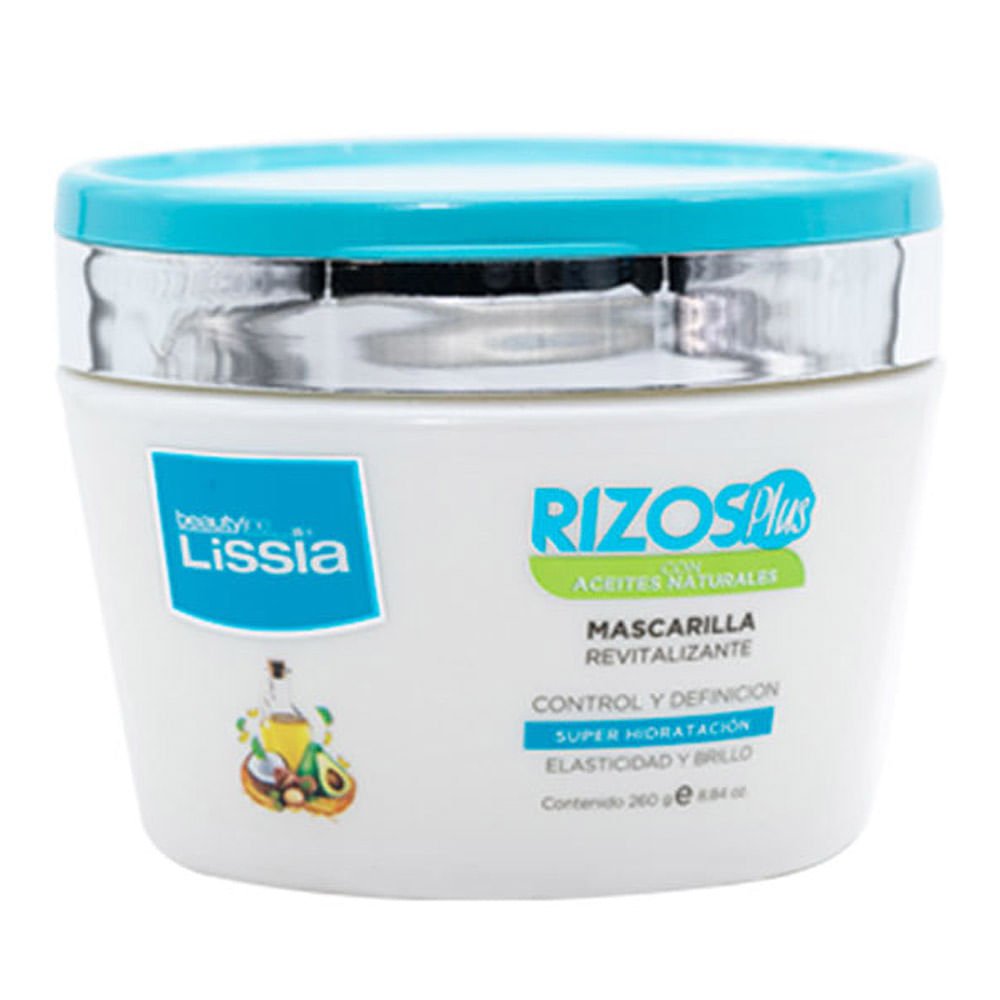 Mascarilla Lissia Rizos Plus 2 Piezas 260 g