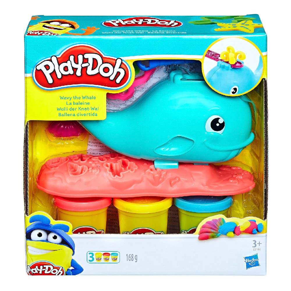 Masilla Play-Doh Ballena Divertida y Sorpresas