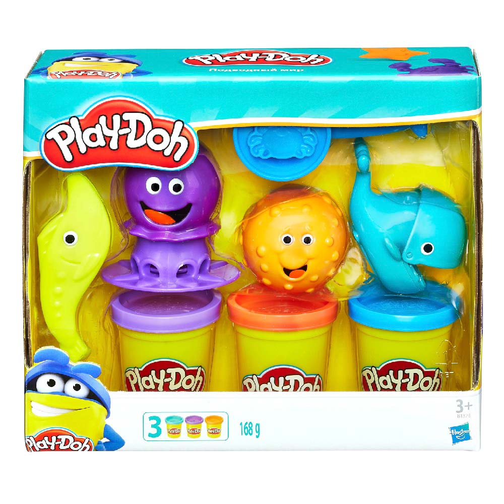 Masilla Play-Doh Creaciones Animales Acuaticos