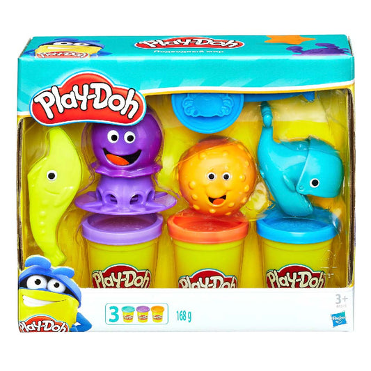 Masilla Play-Doh Creaciones Animales Acuaticos