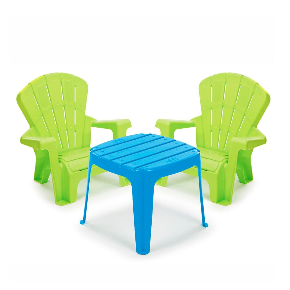 Mesa Con Sillas Picnic Little Tikes