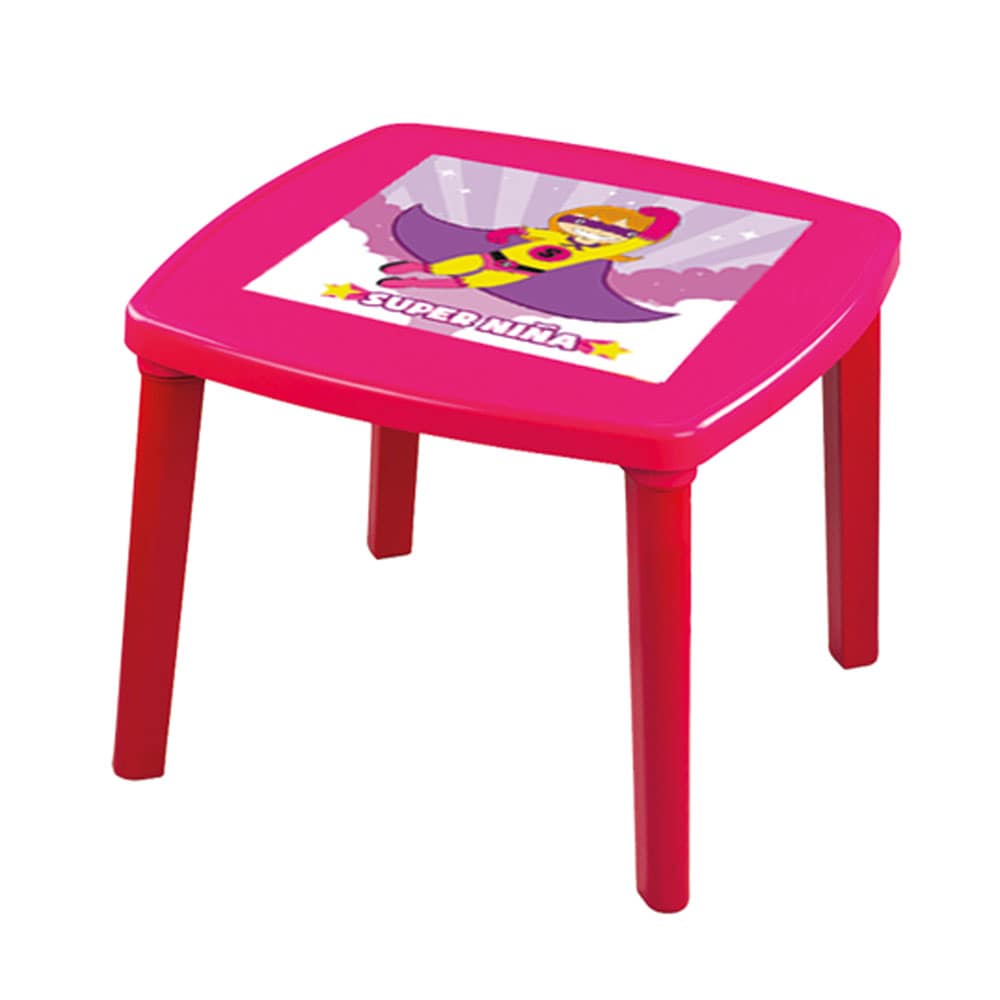 Mesa Infantil Plapasa Plastico 49 cm x 62.5 cm x 6.5 cm