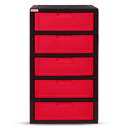 Gavetero Jumbo Premium-Rattan Plastimas de 5 Niveles 5 Gavetas