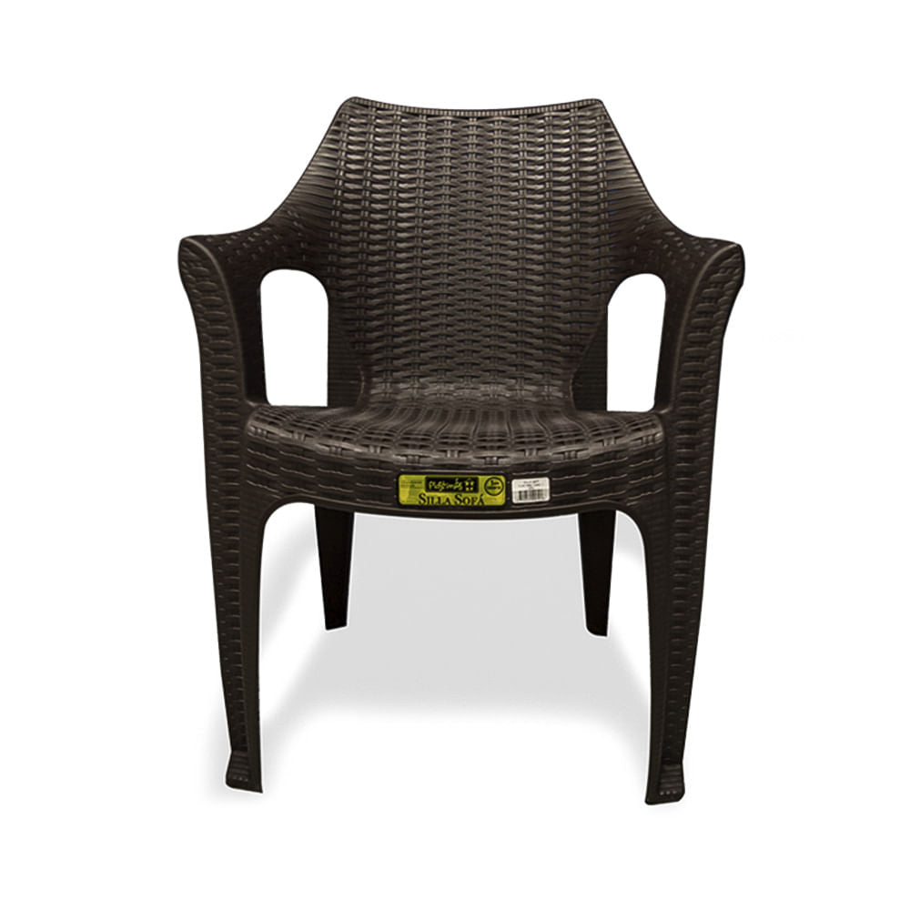 Silla Sofá Plastimas Con Brazos de Plástico