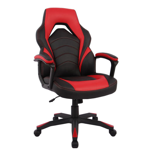 Silla Gamer 76 cm x 32 cm x 65 cm Rojo