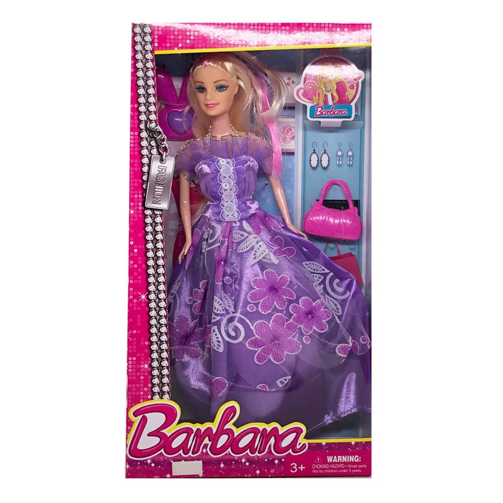 Muñeca Barbara Gala Star Toys - Surtido
