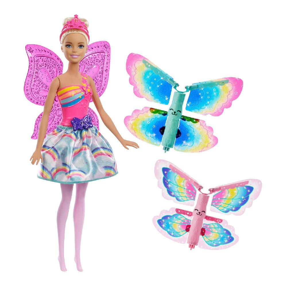 Muñeca Barbie Dreamtopia Hada Alas Mágicas