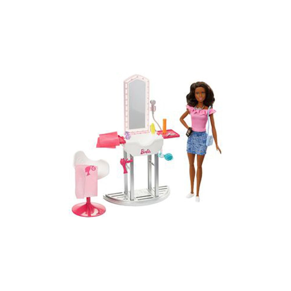 Muñeca Barbie y Muebles - Surtida