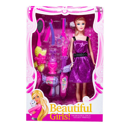 Muñeca Beautiful Fashion Star Toys Con Accesorios