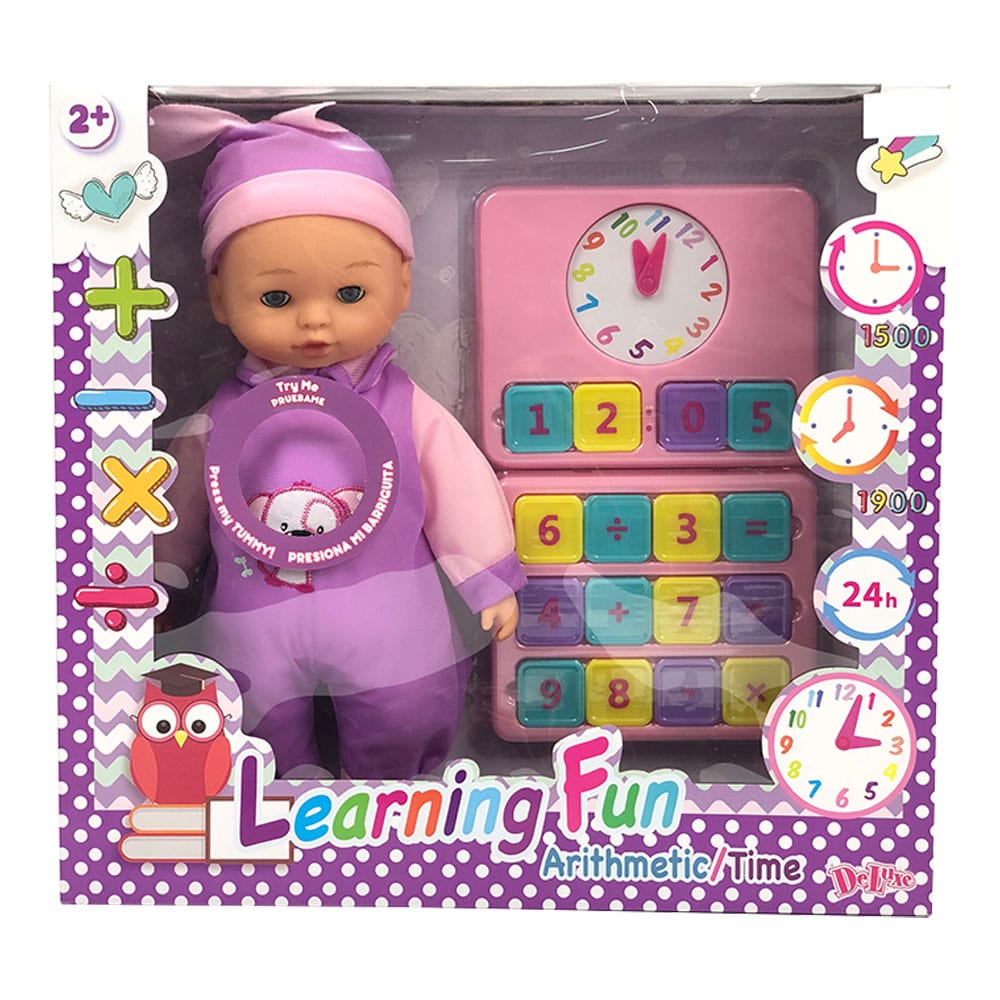 Muñeca Bebe 35 Cm Learning Fun - Surtido