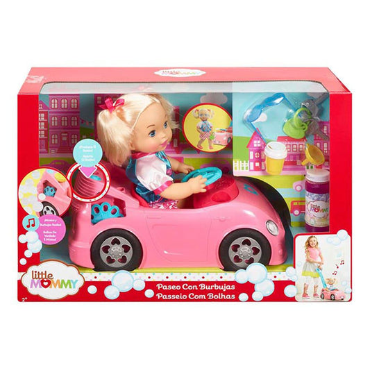 Muñeca Bebé Little Mommy Paseo Con Burbujas