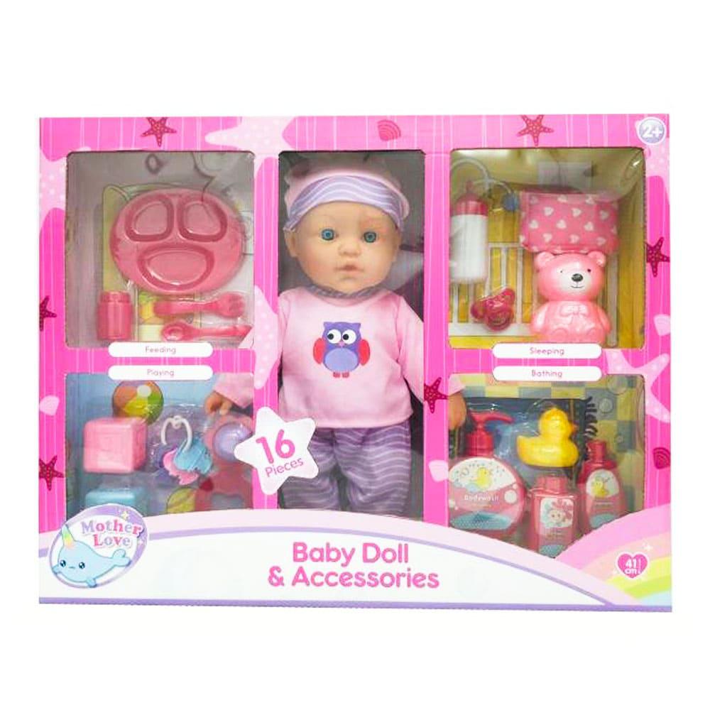 Muñeca Bebé My Little Baby Con Accesorios