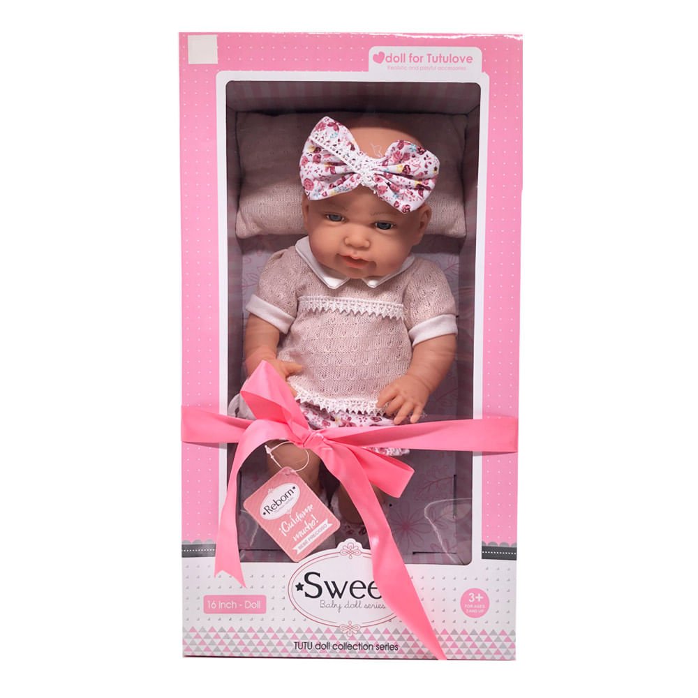 Muñeca Bebe Sweet Star Toys de 16" - Surtido