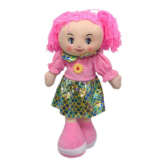 Muñeca de Trapo Star Toys Con Falda de Sirena 19"