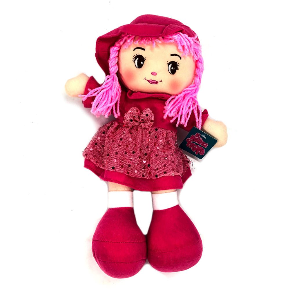 Muñeca de Trapo Star Toys Falda Con Lentejuelas 14"