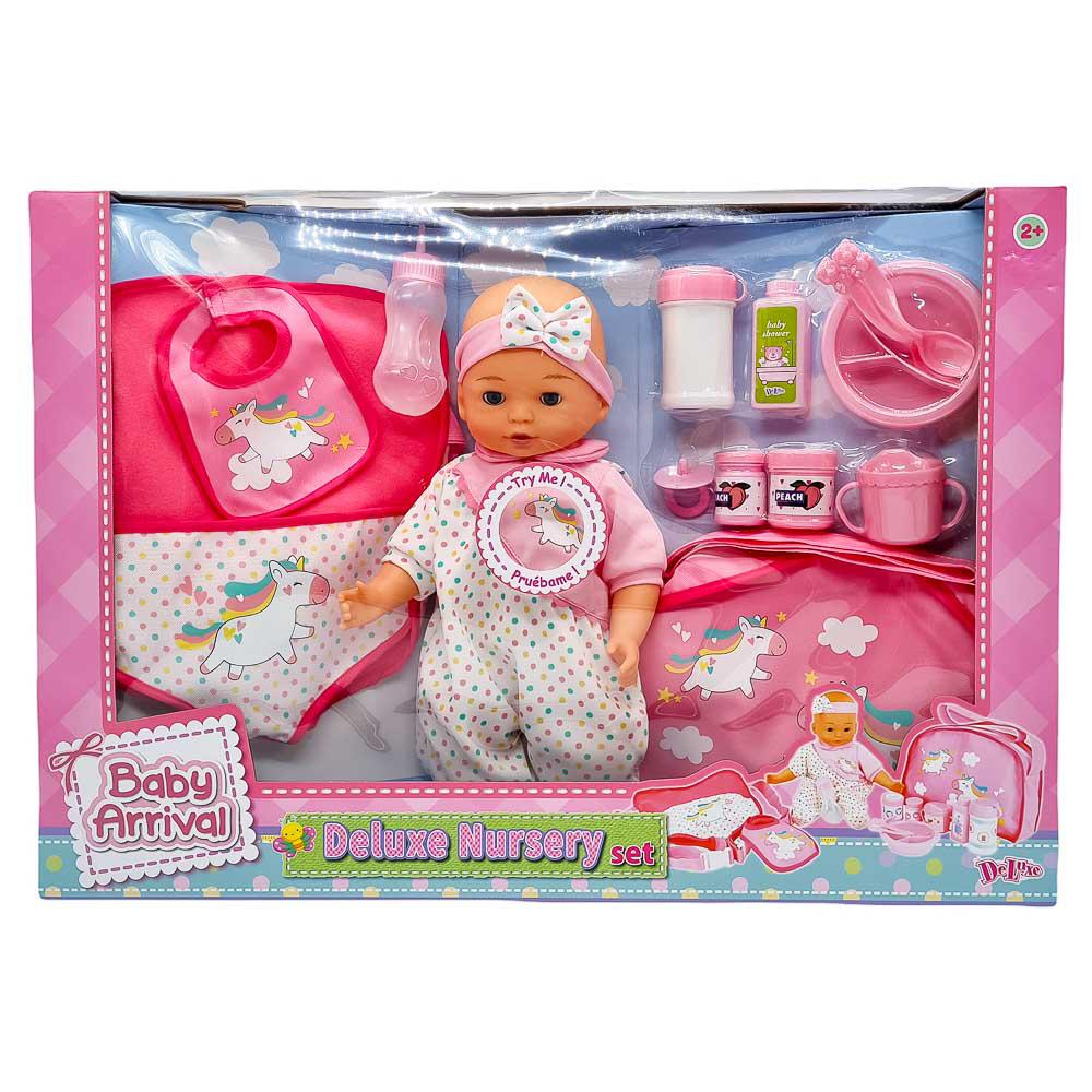 Muñeca Deluxe de 39 cm Con 6 Sonidos