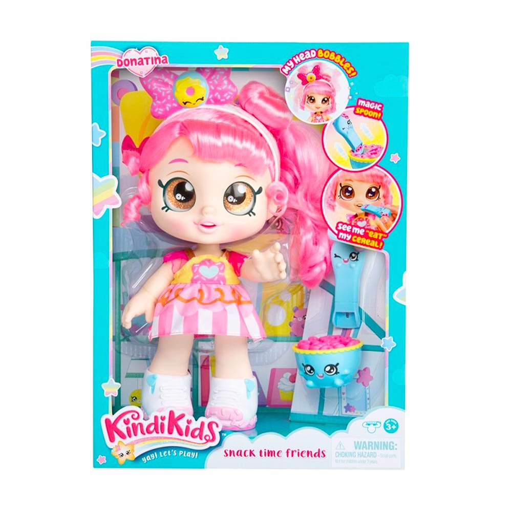 Muñeca Donatina Kindi Kids Hora de Merienda