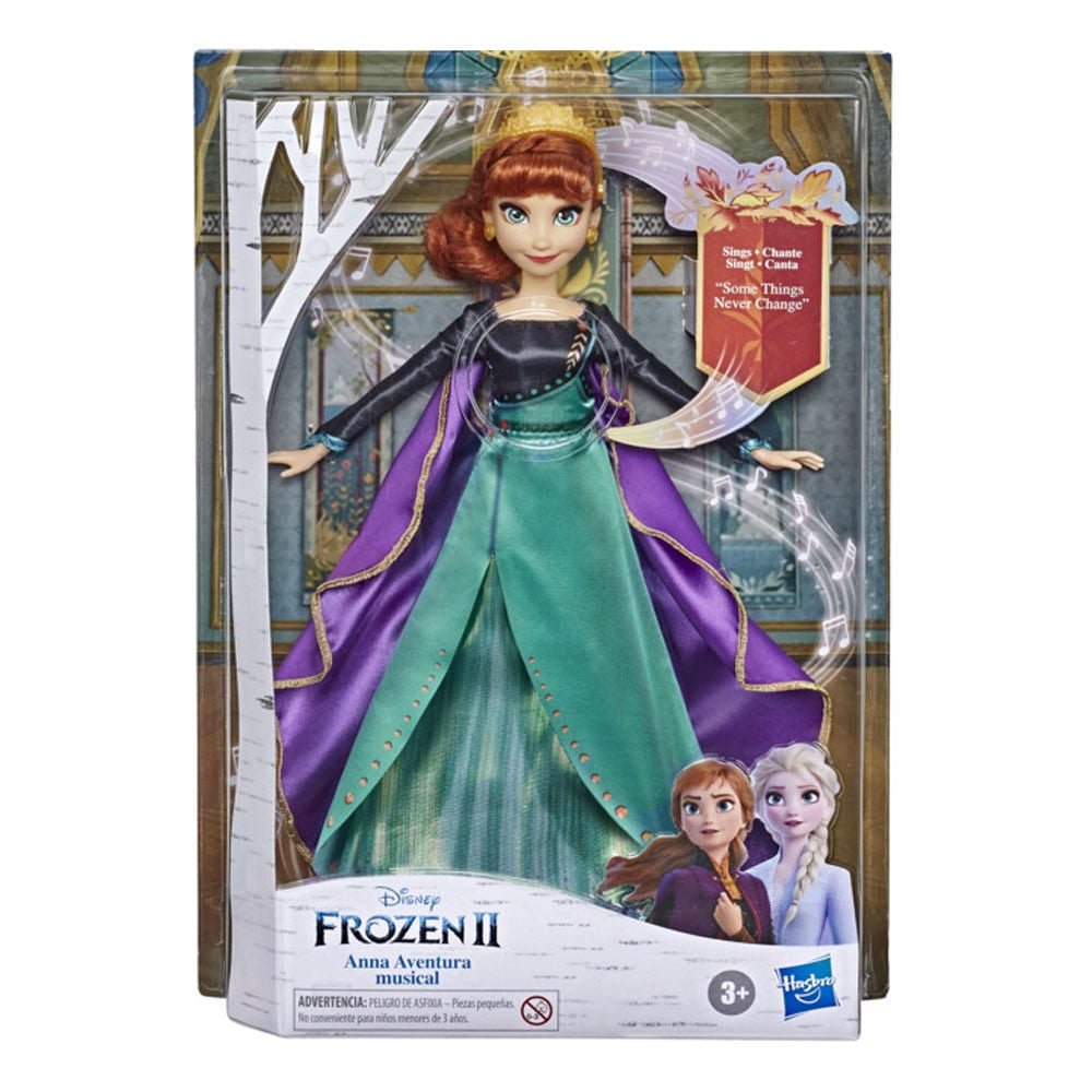 Muñeca Frozen 2 Ana Aventura Musical