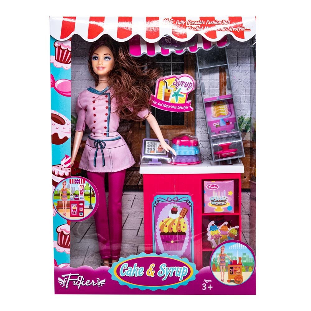 Muñeca Fuqier Carrito de Helado