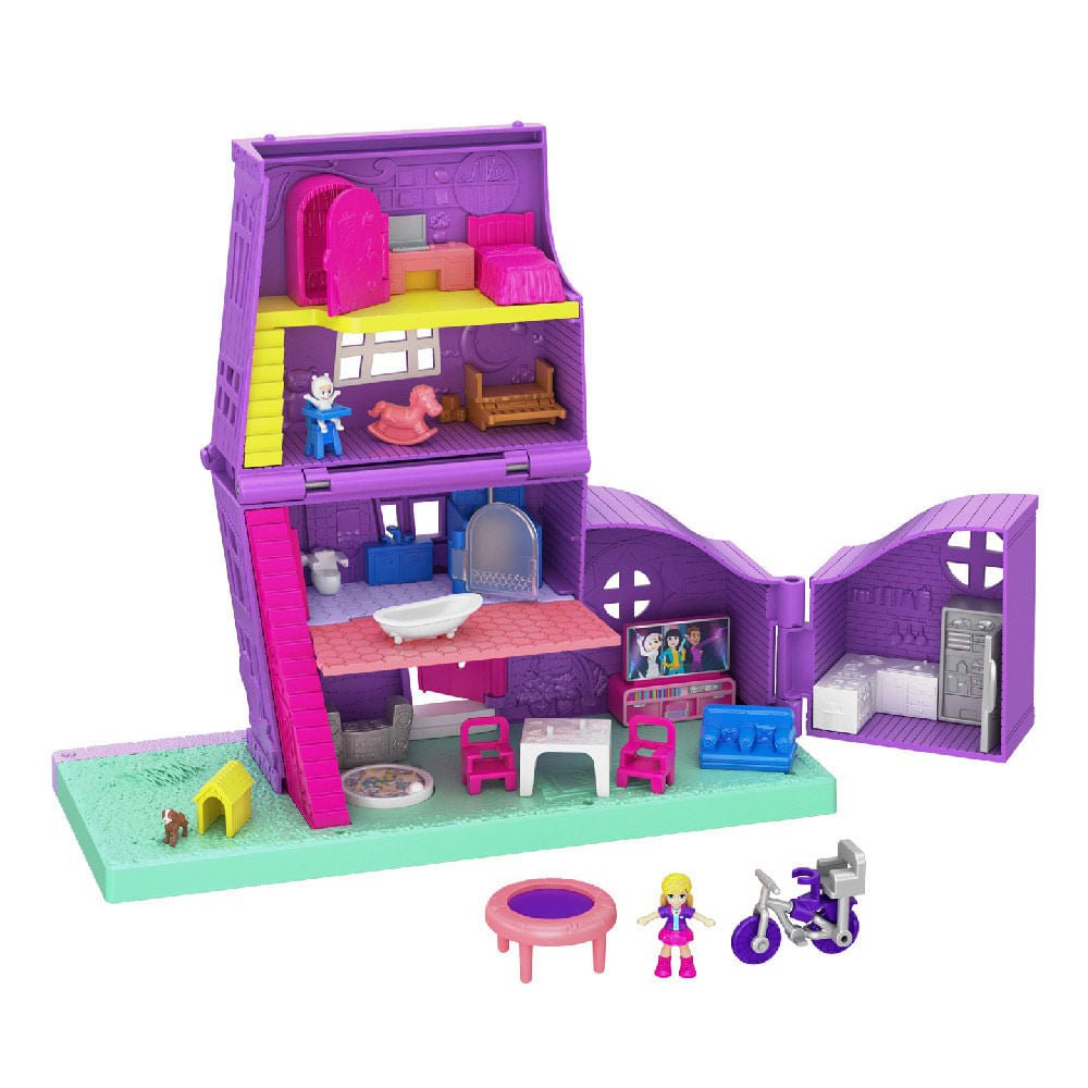 Muñeca Polly Pocket Micro Casa de Polly
