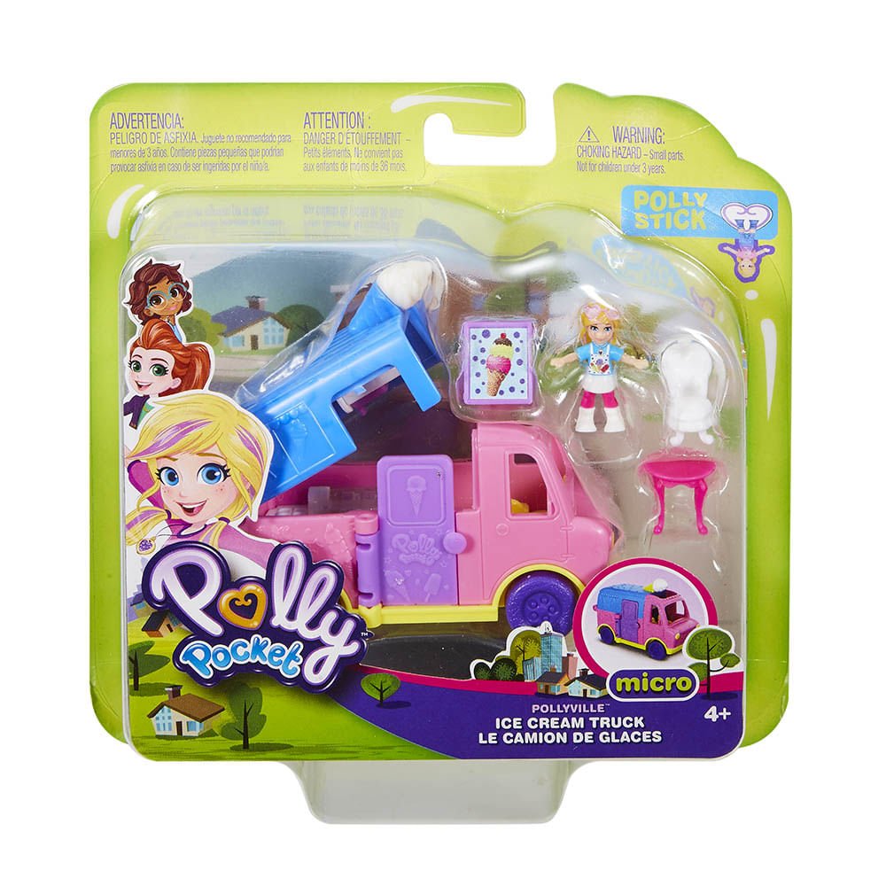 Muñeca Polly Pocket Vehículo Pollyville- Surtido