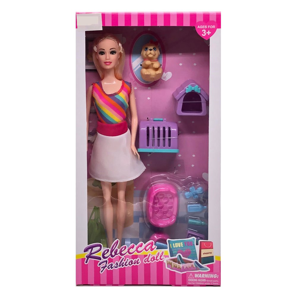 Muñeca Rebeca Star Toys de 11.5" - Surtido