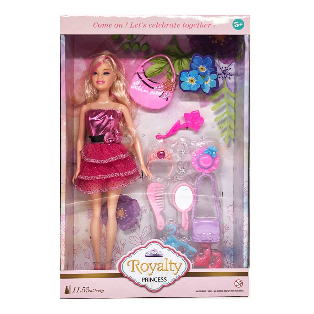 Muñeca Royalty Princess Star Toys 11.5" - Surtido