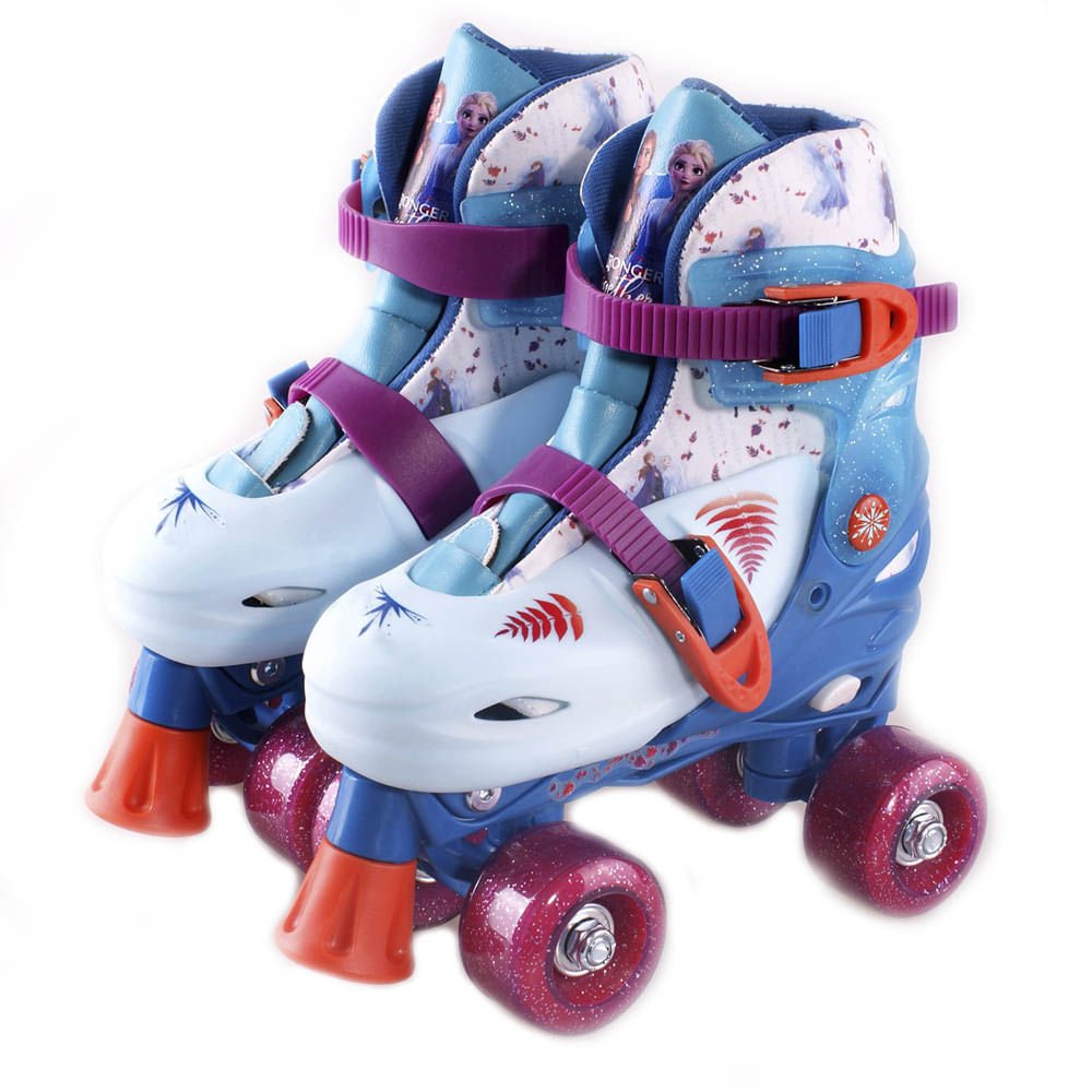 Patines de Cuatro Ruedas Ajustable Frozen Deluxe Talla 31 - 34