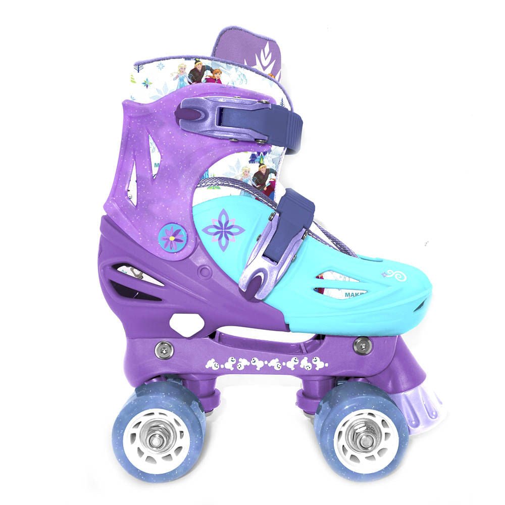 Patines de Cuatro Ruedas Ajustable Frozen Talla 31 - 34