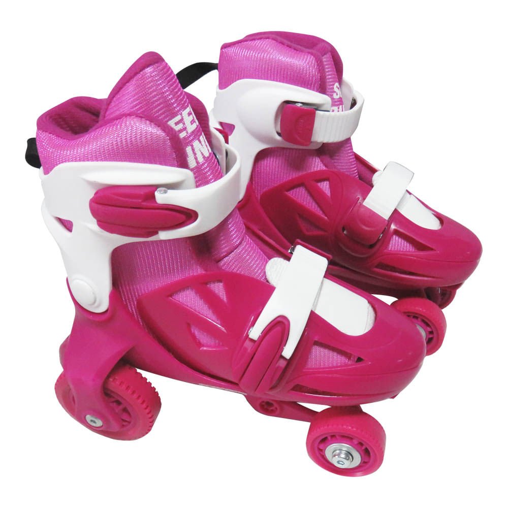 Patines de Cuatro Ruedas Ajustable Talla 27 - 30 - Surtido