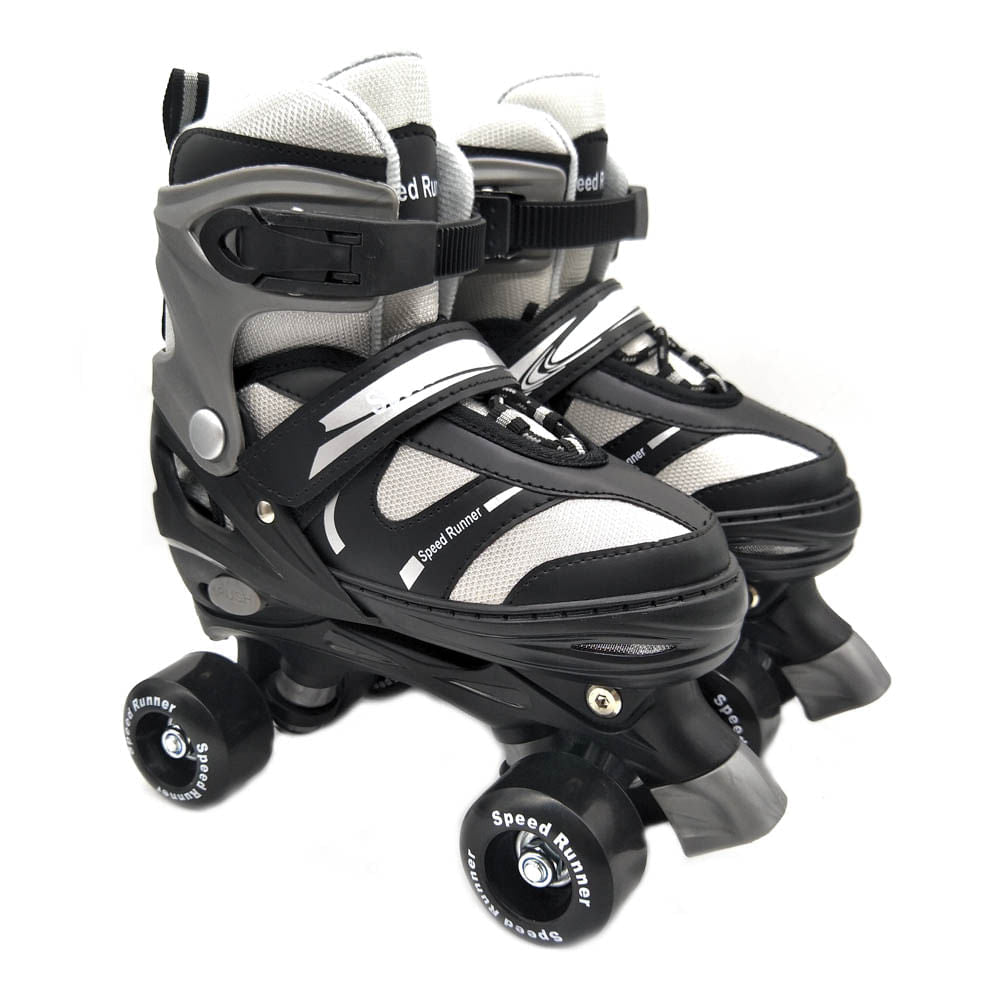 Patines de Cuatro Ruedas Ajustable Talla 31 - 34 - Surtido