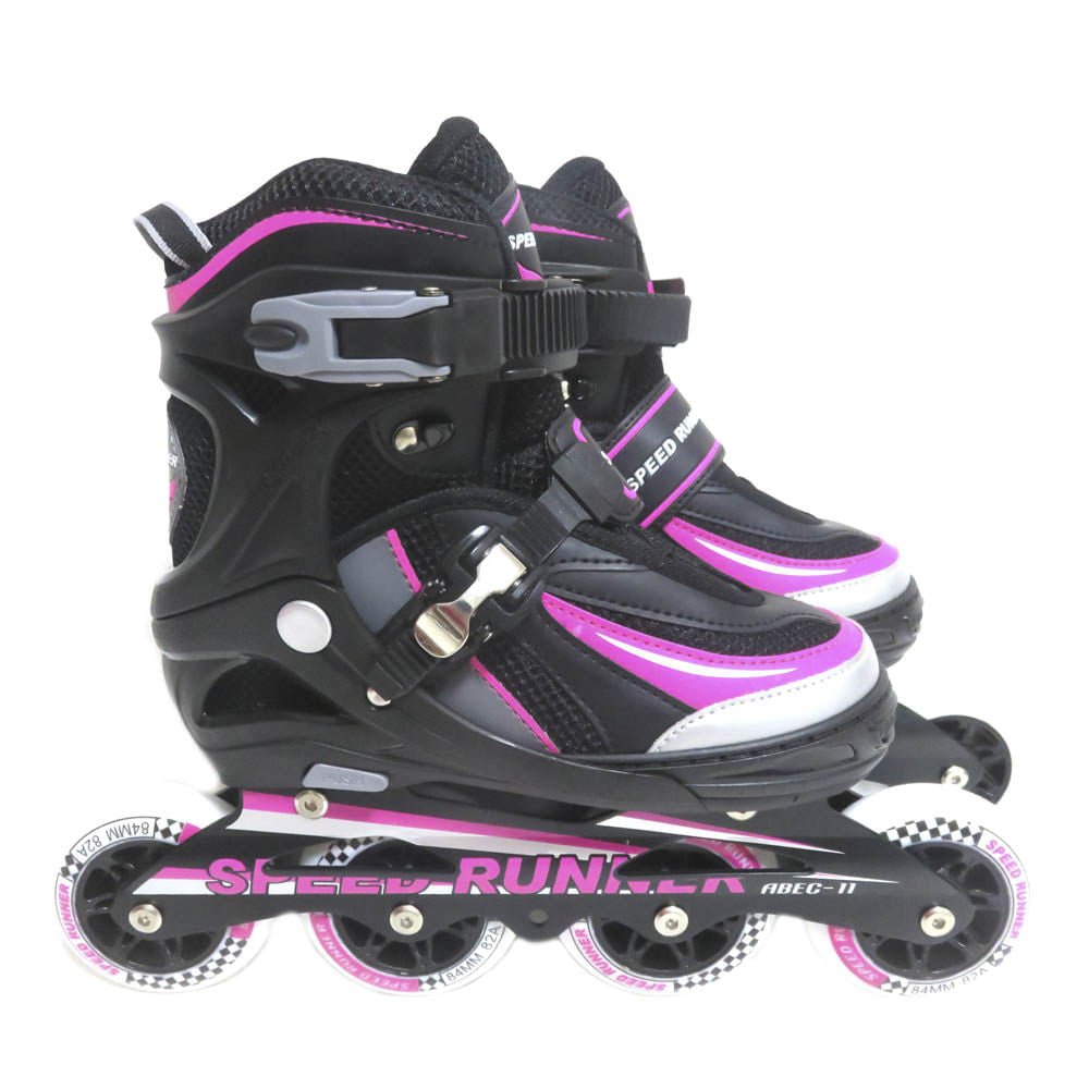Patines en Línea Cuatro Ruedas Ajustable Talla 35 - 38 - Surtido
