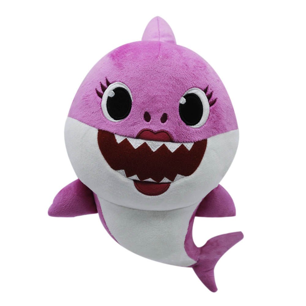 Peluche Mother Shark Con Sonido de 11.5"