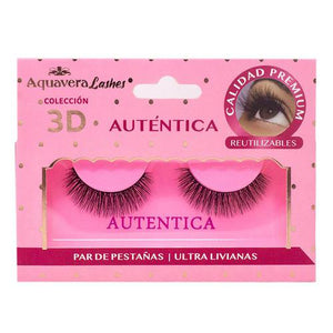 Pestañas Falsas Aquavera 3D Autentica