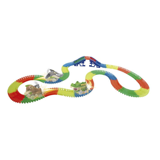 Pista de Carreras Con Carro Neon Track Animal - Surtido