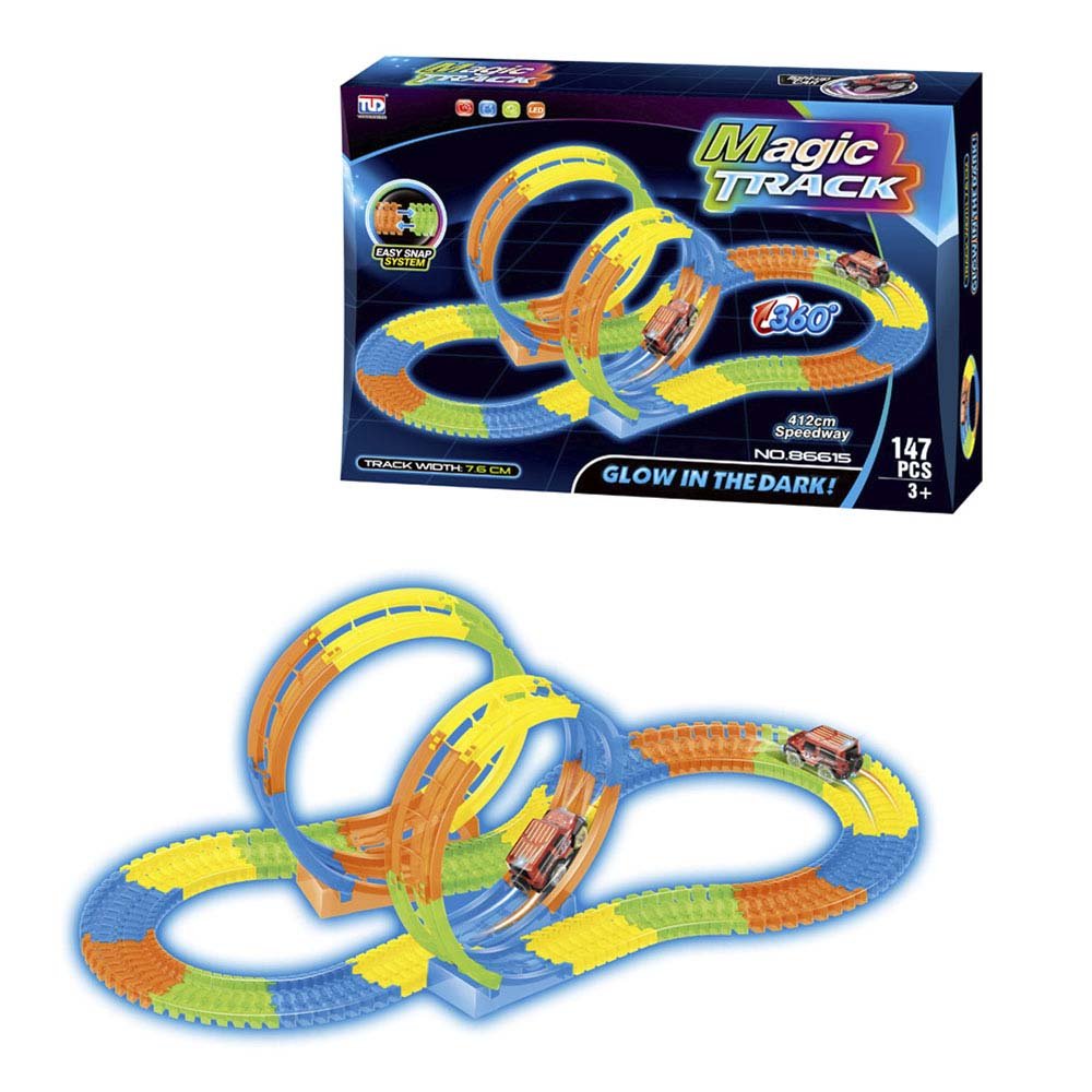 Pista Magic Track Sport 147 Piezas Tengleader