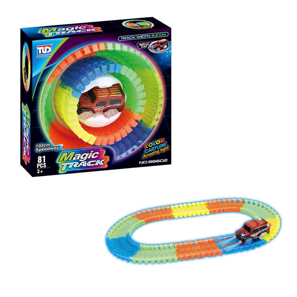 Pista Magic Track Sport 81 Piezas Tengleader