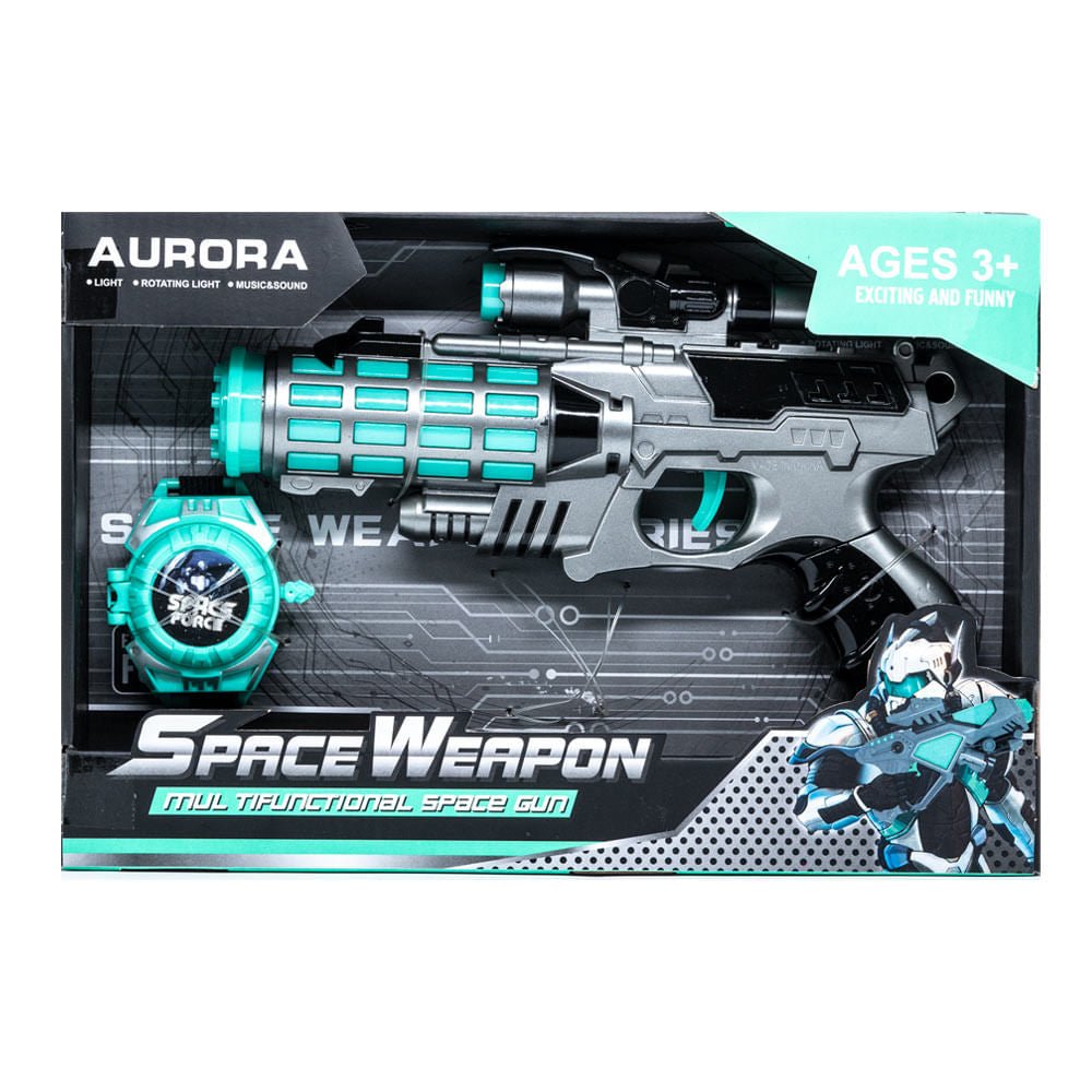 Pistola Space Weapon Star Toys Set