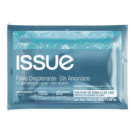 Polvo Decolorante Issue Sachet Semilla De Lino 30g