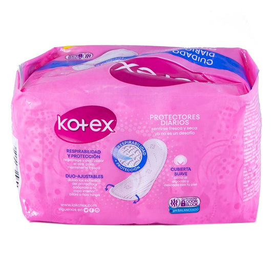 Protectores Diarios Kotex Cuidado Diario