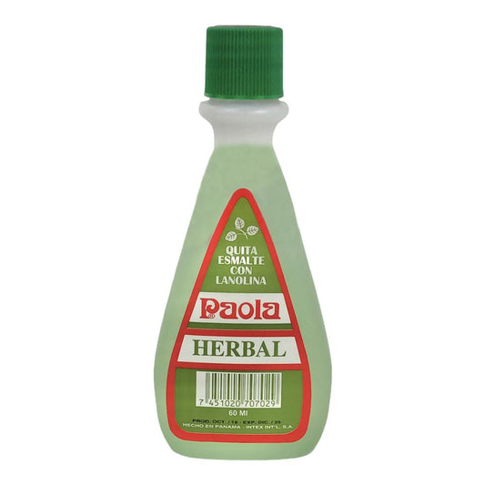 Removedor de Esmalte Paola Herbal 60 ml